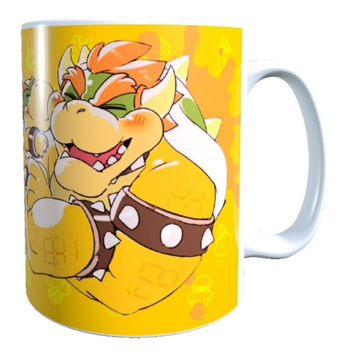 Taza Tazón Día Del Padre, Bowser, Super Mario, Mejor Papá