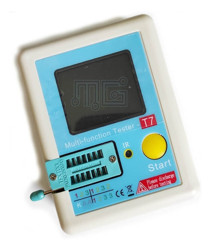 Lcr-t7 Lcr Transistor Tester Multimetro Tft Multifuncion