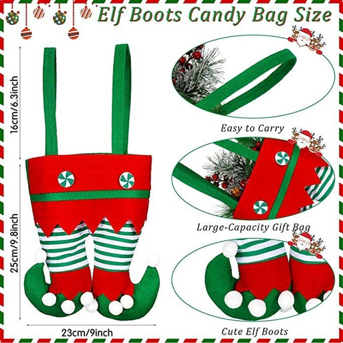 Sdj 6 Piezas De Pantalones, Bolsas De Dulces Y Adornos De