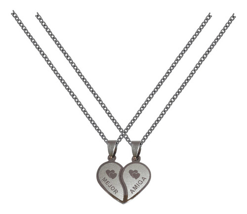 Collares Para Compartir: Corazón Mejor Amiga