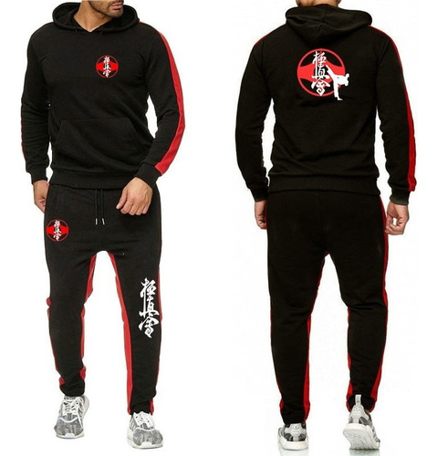 Conjunto De Chándal Kyokushin De 2 Piezas Con Estampado De K
