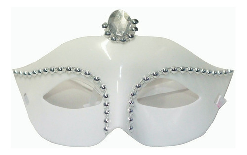 Imagen 1 de 1 de Máscara Mascarilla Antifaz Blanco Princesas Niñas Halloween