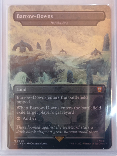 Carta Magic Barrow-downs (foil) [middle Earth] Mtg Land