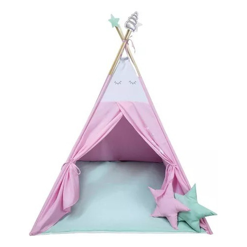 Teepee De Tela Casa De Campaña Niños Niñas