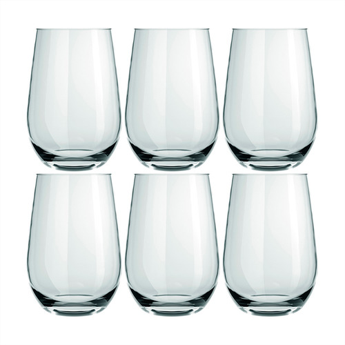 Vaso Vidrio Refresco Nadir 460 Ml Dubai X 6 Unid.