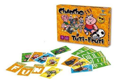 Tutti Frutti / Chancho Va Toto Games Clasicos Juego De Mesa