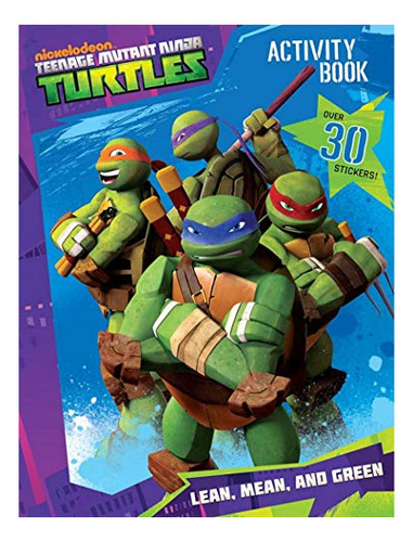  Libro De Actividades Tortugas Ninjas 0768q