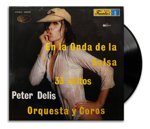 Peter Delis - En La Onda De La Salsa - Lp Vinilo