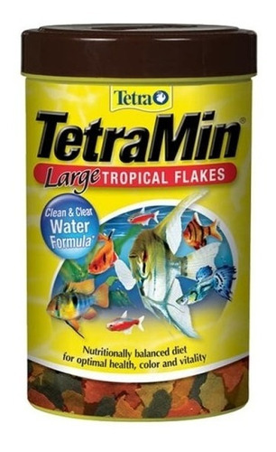 Alimento Pez Hojuela Tetramin Tropical Large Flakes 160gr