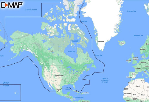 Lowrance M-na-y200-ms C-map Descubra Norteamérica Lagos Esta