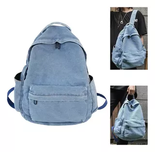 Mochila Jeans Super Resistente College Tour