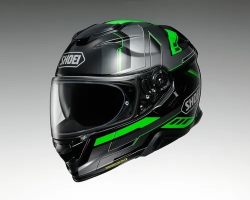 Capacete Shoei Gt-air 2 Aperture Preto E Verde | Frete grátis Capacete Shoei Gt-air 2 Aperture Preto E Verde | Frete grátis