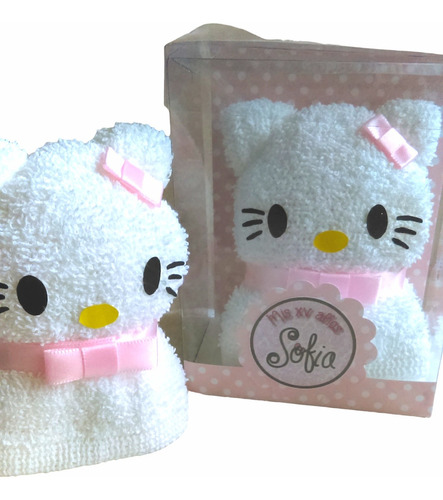 Recuerdos De Toalla Facial Hello Kitty 100piezas 