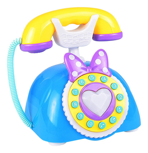Juguete De Teléfono Para Bebés Educación Temprana Con Luz