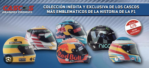 Casco Grandes Premios Sergio Perez Año 2017 N 20