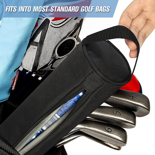 Funda De Cerveza Para Bolsa De Golf: Bandolera Aislante Para