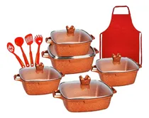 Comprar Juego De Ollas Valeska Para Todo Tipo De Cocina 10 Pcs