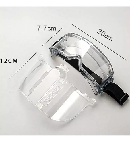 Máscara Protectora Transparente Multiusos Ergonómica