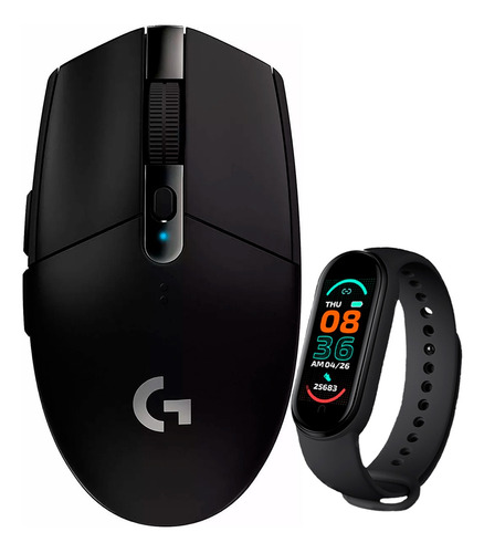 Mouse Gamer Inalámbrico Logitech Serie G G305 Black + Sm