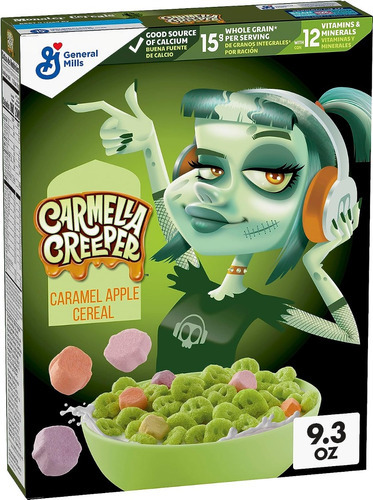 General Mills, Cereal Carmella Creeper Manzana Halloween