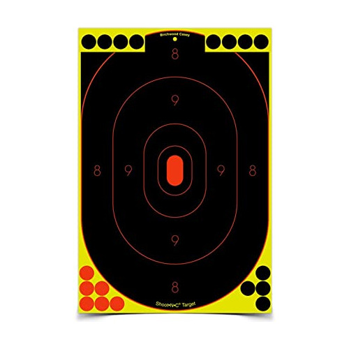 Shoot-n-c Oval Silhouette Reactive Targets - Highly Vis...