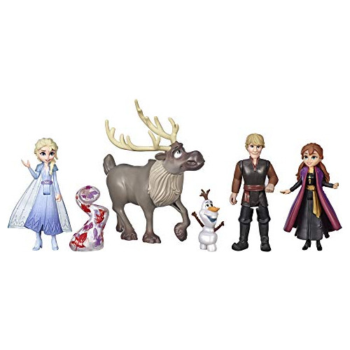 Disney Frozen Adventure Collection, 5 Muñecas Pequeñas De Fr