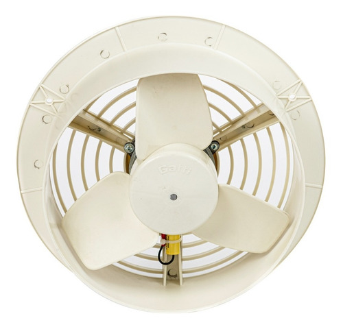 Imagen 2 de 9 de Extractor De Aire Para Baño / Cocina 25 Cm Para Pared Gatti