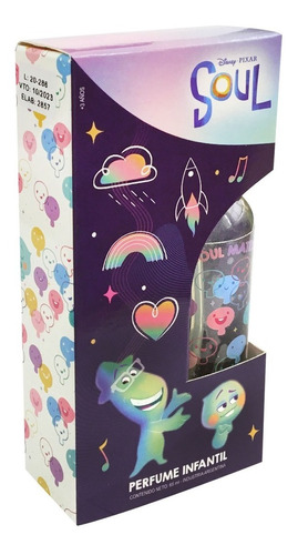 Perfume Infantil Body Splash Soul Pelicula Disney 43919