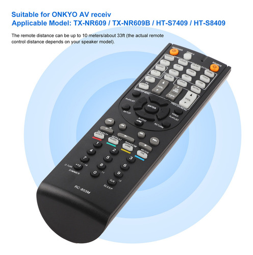 Control Remoto Rc803m Apto Para El Receptor Av Onkyo Txnr609