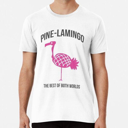 Remera Pine-lamingo Lo  De Ambos Mundos Flamingo Pineap