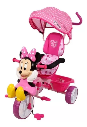 Triciclo Infantil Disney Minnie Mouse 3 En 1. | Meses sin intereses