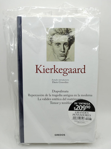 Grandes Pensadores Gredos #28 Kierkegaard