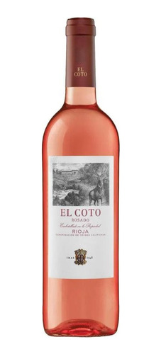 Vino El Coto Rosado 2022 750ml - mL a $74