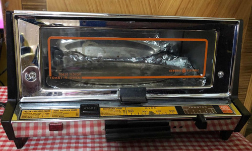 Horno Tostadora General Electric Impecable Año 78 Vintage