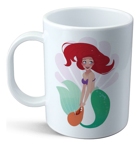 Taza De Plástico - La Sirenita (otros Modelos) La Sirenita 014 P