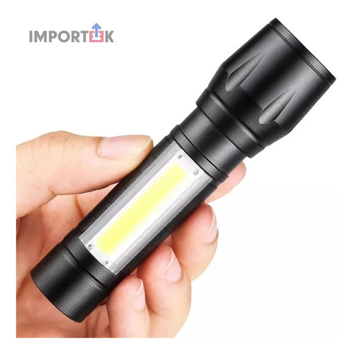 20pz Lampara Tactica Militar Recargable Usb Led Linterna