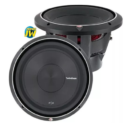 Suwoofer Rockford Modelo P2 - 12 400 Rms Dob. Bobina Mundojw