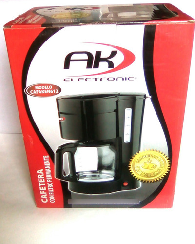 Imagen 9 de 10 de Cafetera Ak Electronic Modelo 18 Tazas Mo. Cafaken612
