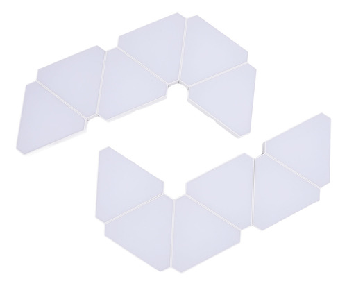 Juego De 12 Luces Led Triangulares Music Sync Rgb, Geniales