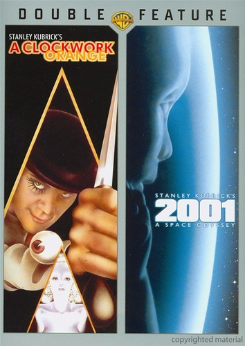 Dvd 2001 Odisea Del Espacio + La Naranja Mecanica / 2 Films