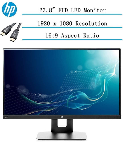 Monitor Hp Widescreen 23.8  Ips Full Hd Vh240a A Pedido 