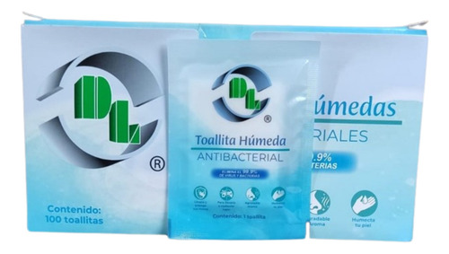 Toallitas Húmedas Antibacteriales Dl C/100