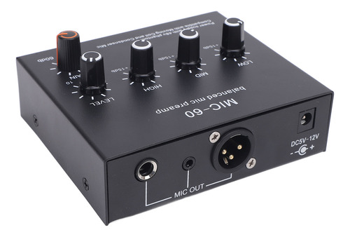 Preamplificador De Micrófono Dinámico Que Mejora La Calidad