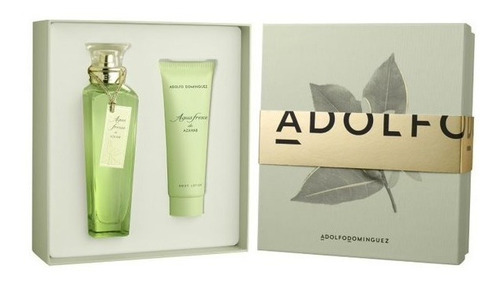 Conjunto de perfumes femininos Agua Fresca Azahar Edt 120 ml + loção corporal