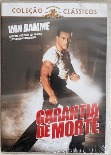 Dvd Garantia De Morte - Van Damme - Original Novo E Lacrado 