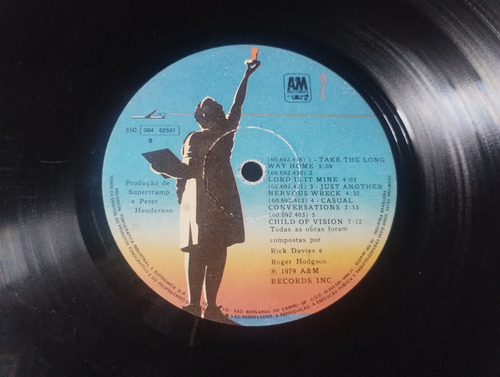Lp Supertramp - Breakfast In America (1979) Com Encarte Estandar (Usado)