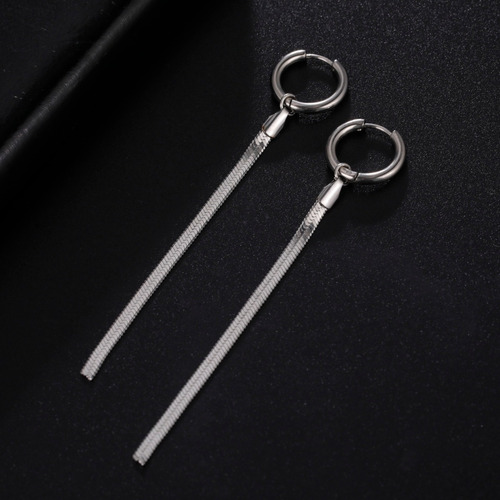 Imagen 10 de 10 de Set Collar Aretes Pulsera Tobillera Panza Vibora Acero Plata