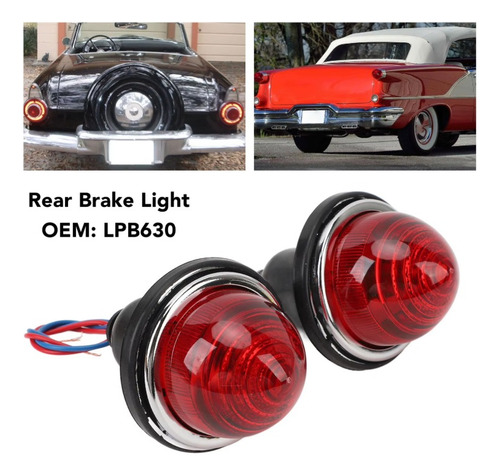 Cuartos Luz Freno Stop Mini Morris O Auto Camioneta Clasico