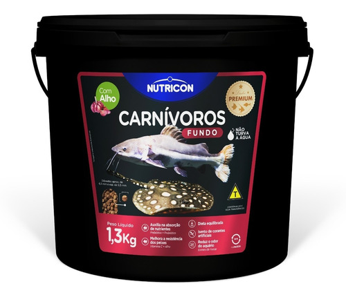 Carnívoros Fundo Com Alho - 1,3 Kg