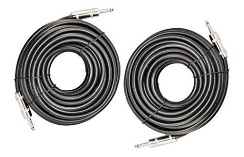Ignite Pro 2x 1/4  A 1/4  50 Ft. True 12 Gauge Wire Awg Dj /